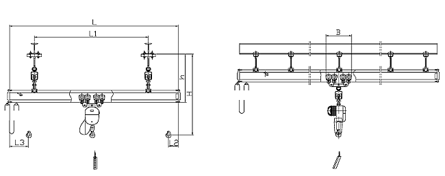 KBK流水線物料搬運起重機(jī) 柔性組合自立起重機(jī)